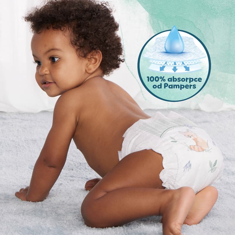 Pampers Harmonie Baby dětské plenky velikost 3 (6–10 kg)