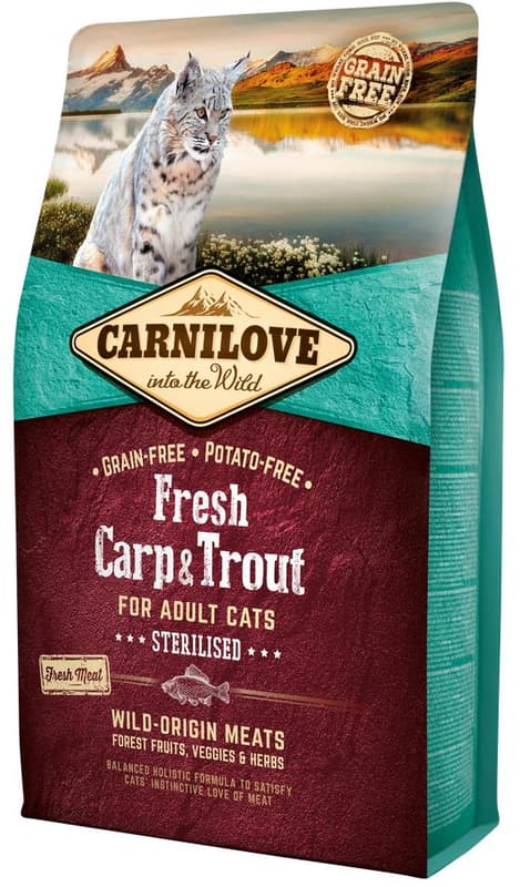 Carnilove Granules for neutered cats - carp and trout