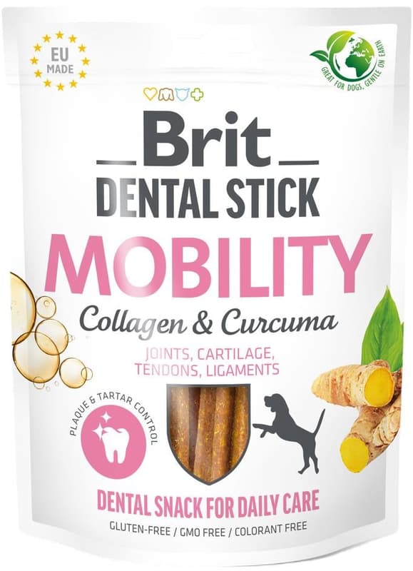 Brit Dental Stick Mobility with Curcuma & Collagen for dogs