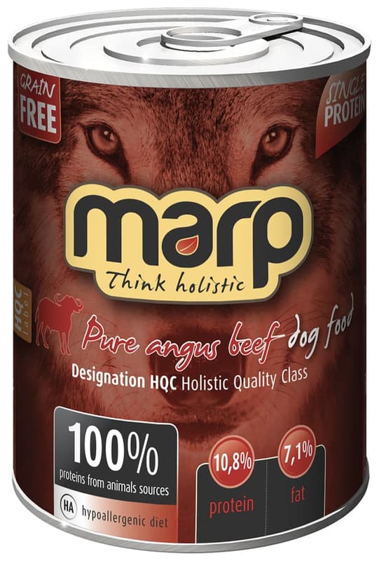 Marp Angus Beef can for dogs with beef