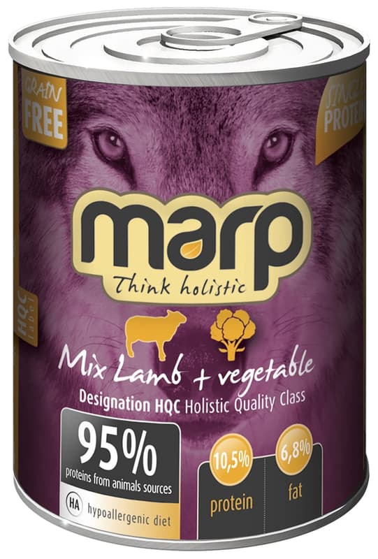Marp Mix canned lamb+vegetables for dogs