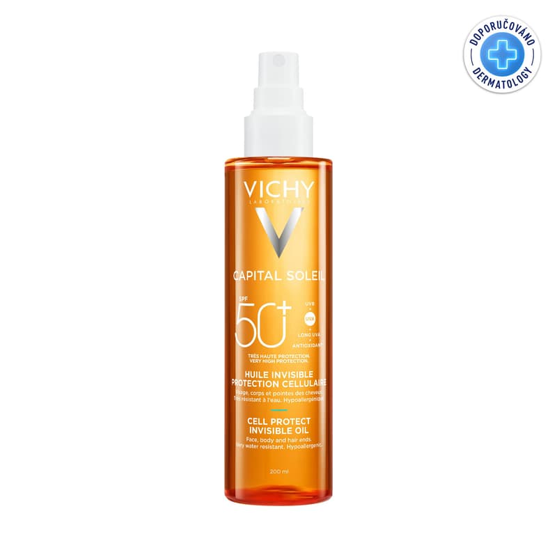 VICHY CAPITAL SOLEIL Neviditelný olej SPF50+ 200ml
