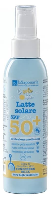 laSaponaria BIO Sunscreen lotion for children and sensitive skin SPF 50+