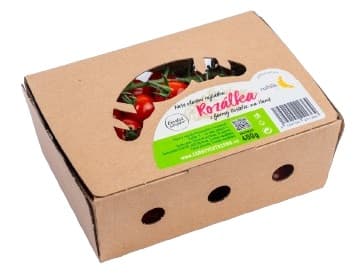 Rohlík.cz – Cherry tomatoes on a twig Rozálka, packaging