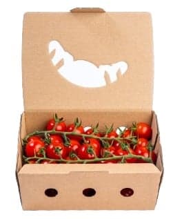 Rohlík.cz – Cherry tomatoes on a twig Rozálka, packaging