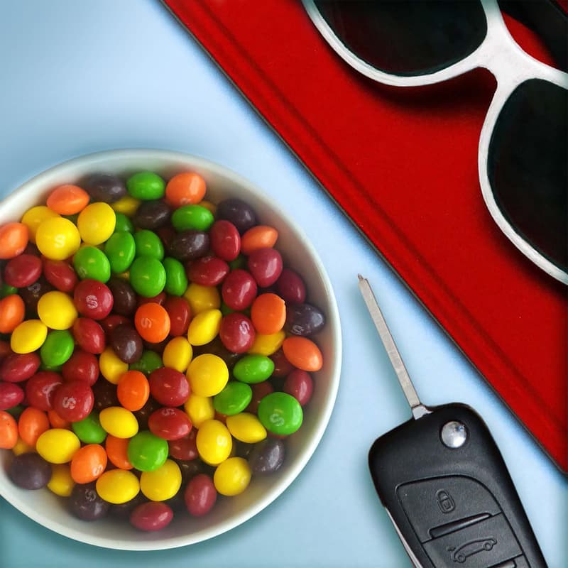 Skittles Fruits Ovocné žvýkací bonbony