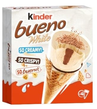 Kinder Bueno White cone multipack (4×90 ml)