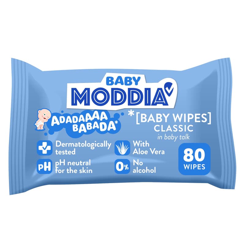 Moddia Baby wet wipes Classic