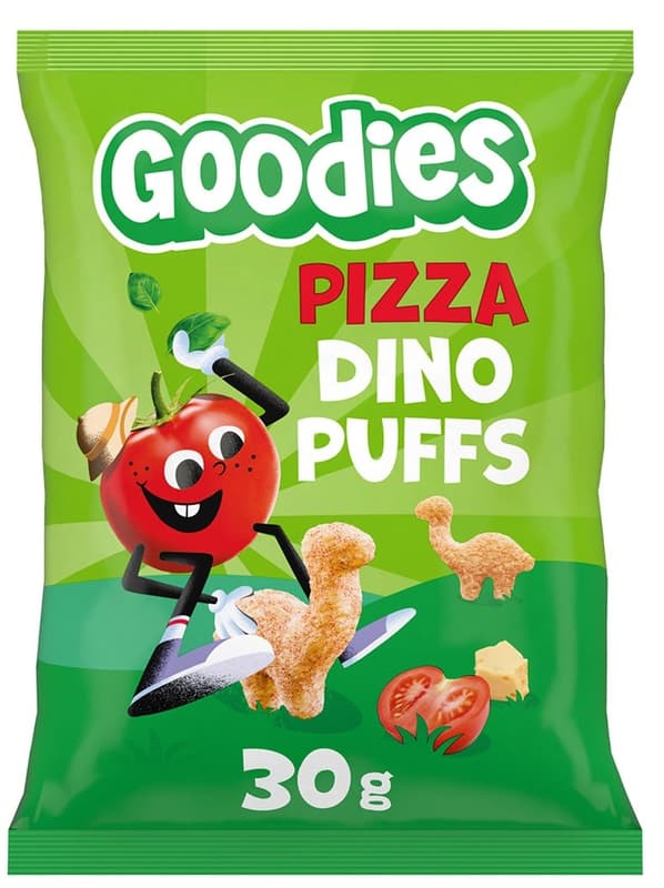 Goodies Llama puffs pizza