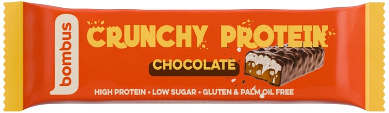 Bombus Crunchy Chocolate proteinová tyčinka