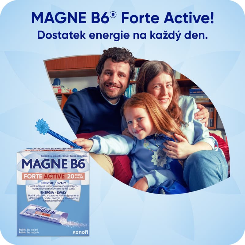 Magne B6 Forte Active 20 sachets