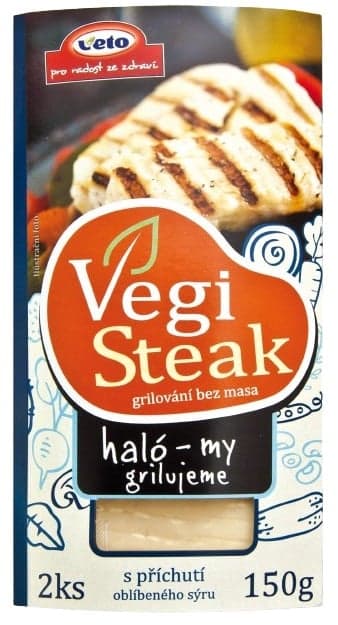 Vegi Steak Vegan cheese for gril haló-we grill