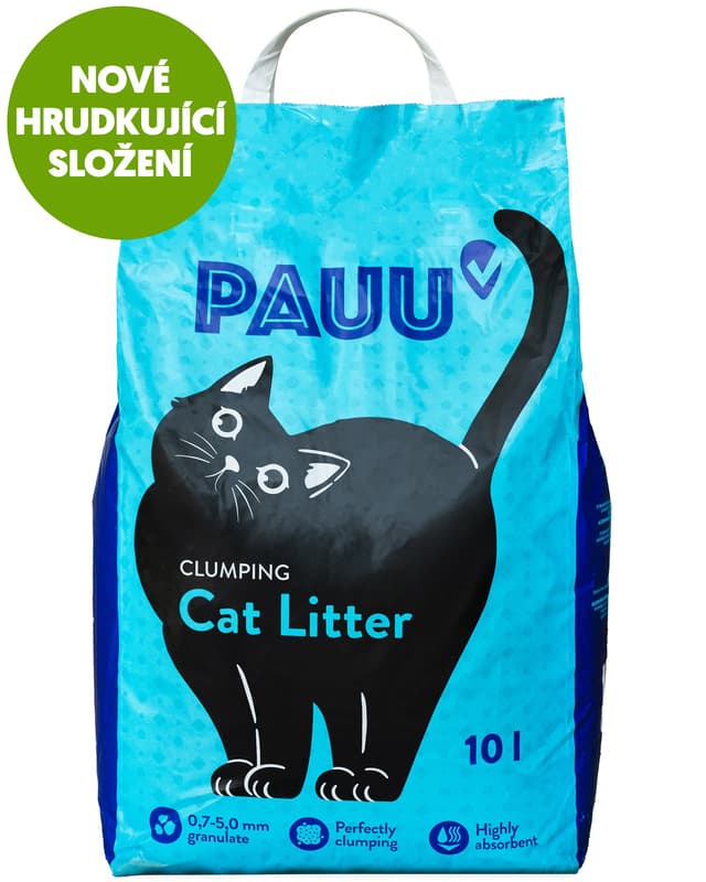 PAUU Cat litter - clumping
