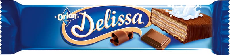 Delissa Wafer with cocoa filling dipped in milk chocolate