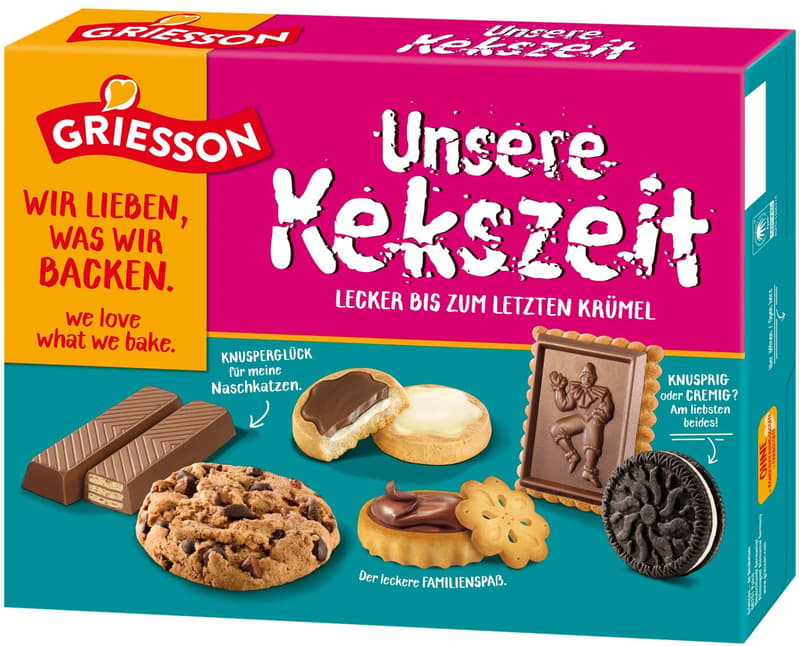 Griesson Unsere Kekszeit 9x397g