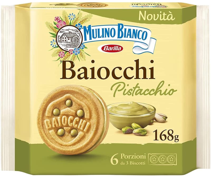 MULINO BIANCO Baiocchi Pistacchio 6x3ks