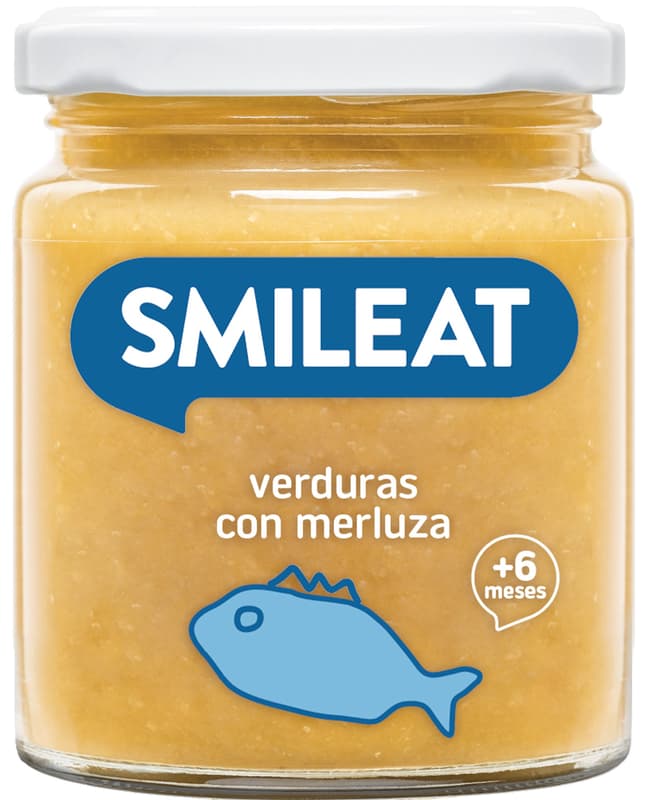 Smileat BIO Příkrm divoká mořská štika se zeleninou, rýží a panenským olivovým olejem