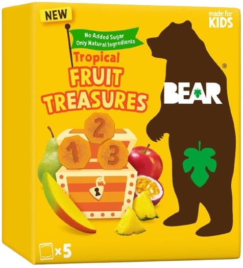 BEAR Fruit Treasures 5x20g