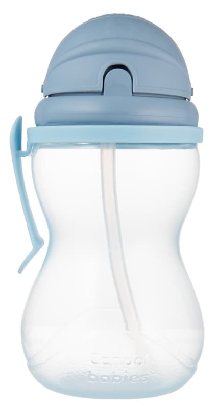 Canpol babies Sports bottle with straw 370 ml blue