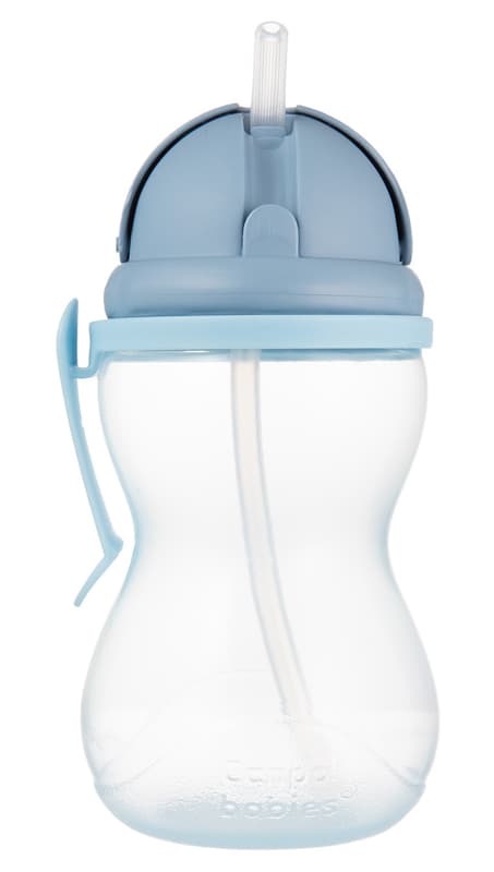 Canpol babies Sports bottle with straw 370 ml blue