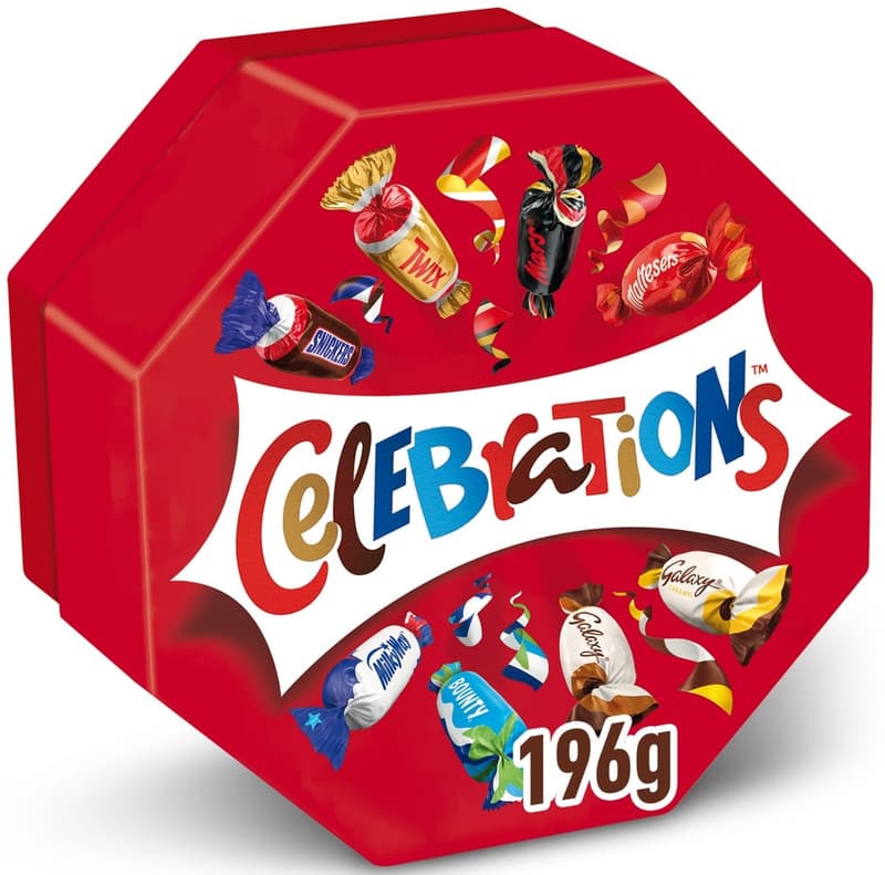 Celebrations Centerpiece Collection of Milk Chocolate 