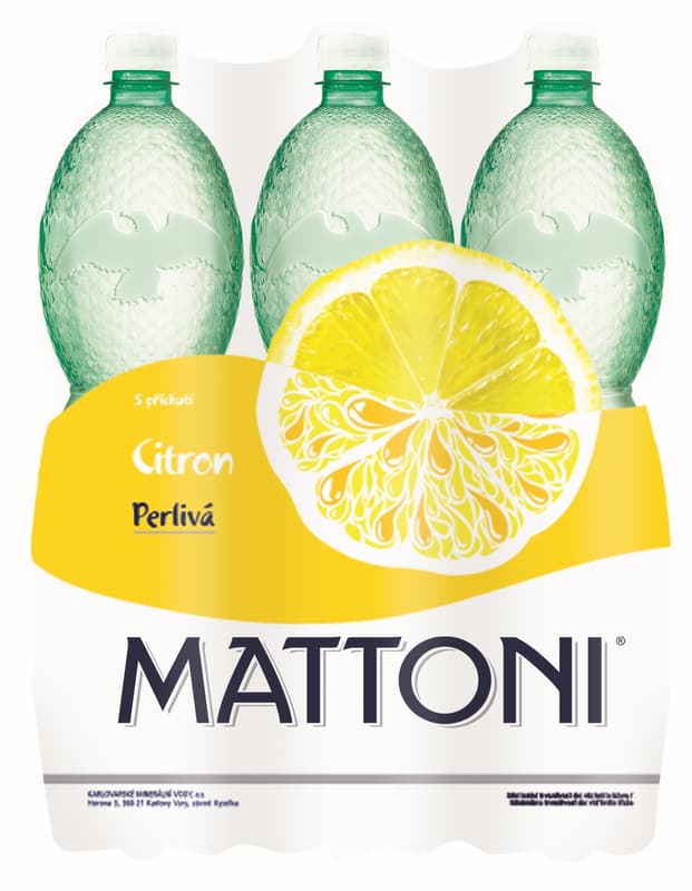 Mattoni with lemon flavor 6×1,5 l