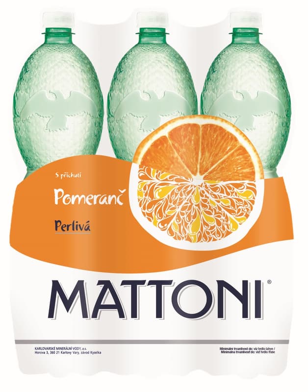 Mattoni with orange flavor 6×1,5 l