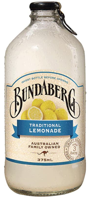 Bundaberg Lemon Brew limonáda sklo
