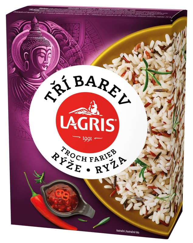 Lagris Rýže směsná tří barevná