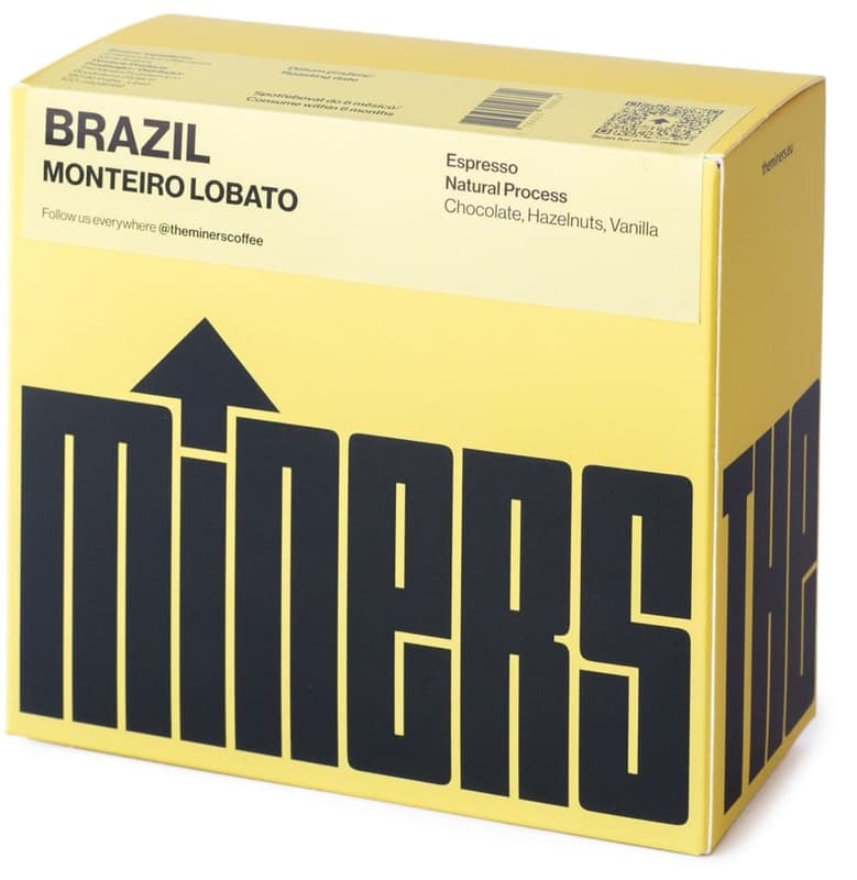 The Miners Coffee Brasil Monteiro Lobato coffee beans