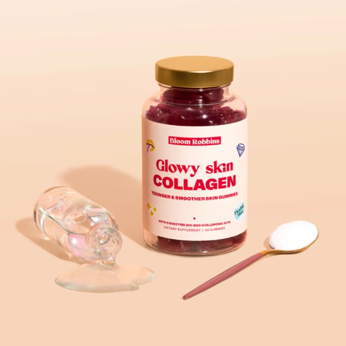 Bloom Robbins Glowy skin COLLAGEN gummies 40ks