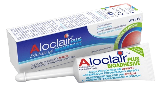 Aloclair PLUS BIOADHESIVE zklidňující gel 8ml