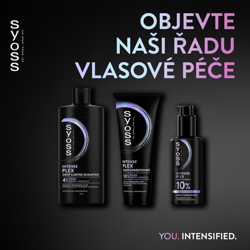 Syoss Intense Plex bonding shampoo for heavily damaged hair 440 ml