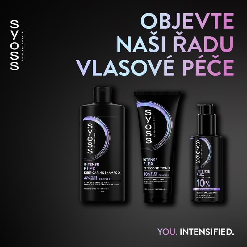 Syoss Intense Plex kondicionér pro silně poškozené vlasy
