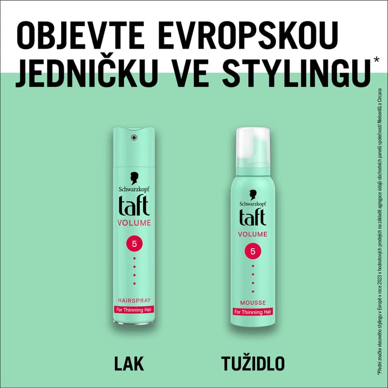 Taft Volume hairspray for thinning hair 250 ml