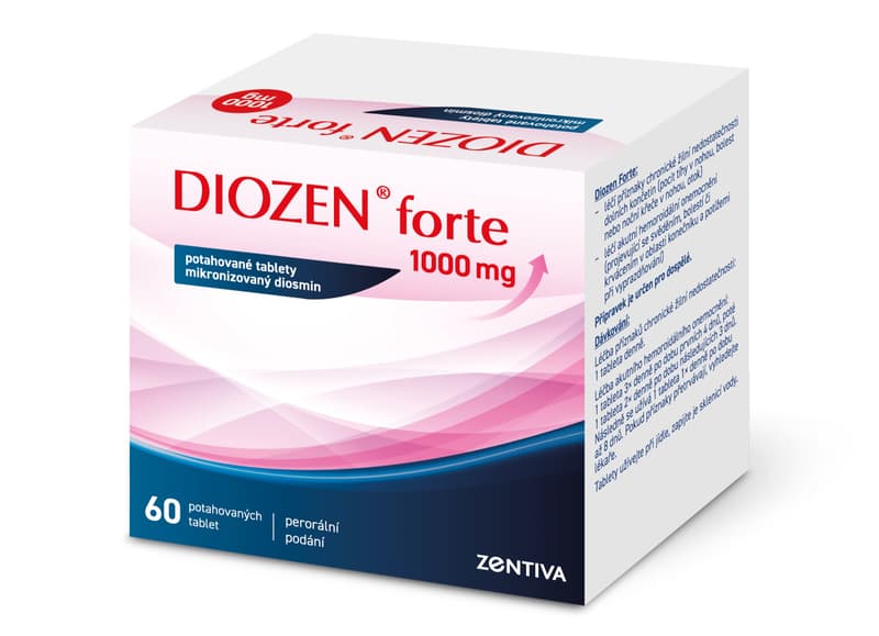 DIOZEN FORTE 1000MG Potahovaná tableta 60