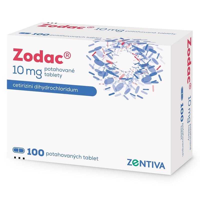ZODAC 10MG Film-coated tablet 100