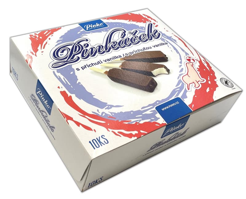 Pinko Pinkáček vanilla multipack (10×45 ml)