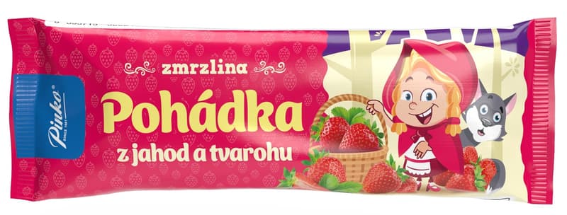 Pinko Zmrzlina Pohádka z jahod a tvarohu