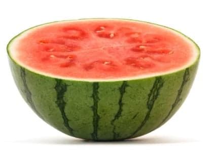Watermelon with reduced seed content - sliced, half