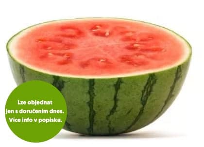 Watermelon with reduced seed content - sliced, half