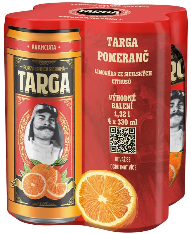 Targa Aranciata  multipack (4×330 ml)