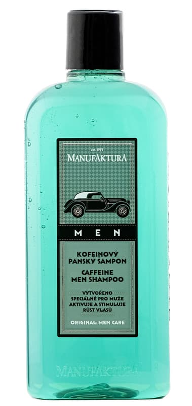 Manufaktura Caffeine shampoo for men stimulating hair growth