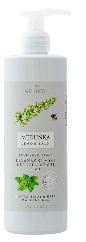 Manufaktura Gentle washing and shower gel 3 in 1 for hands, body & hair Lemon balm