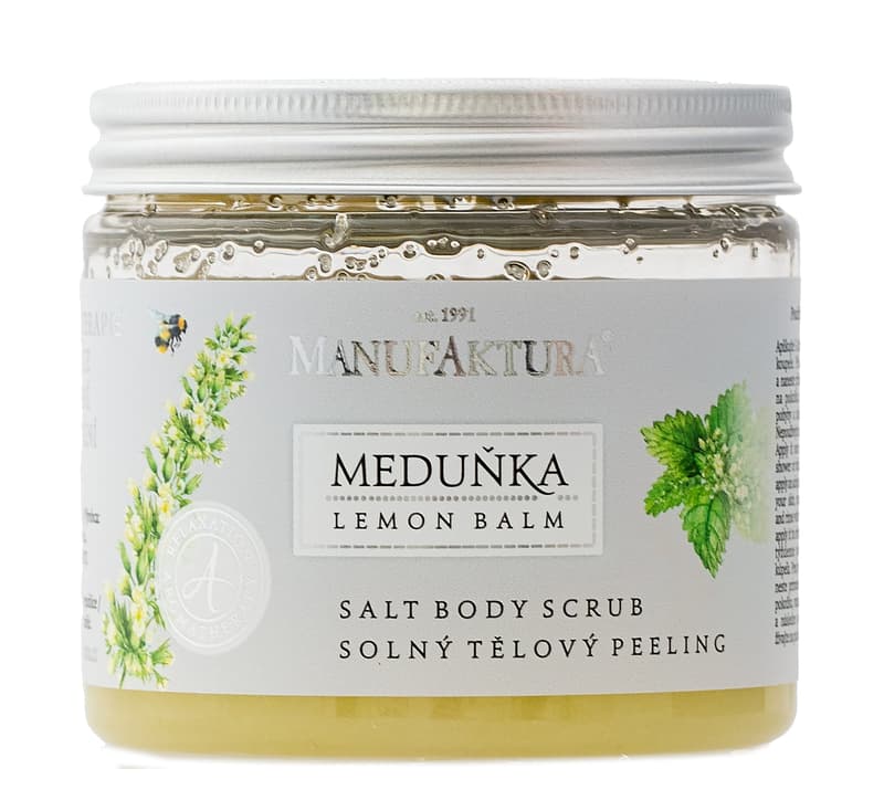 Manufaktura Salt body peeling Lemon balm