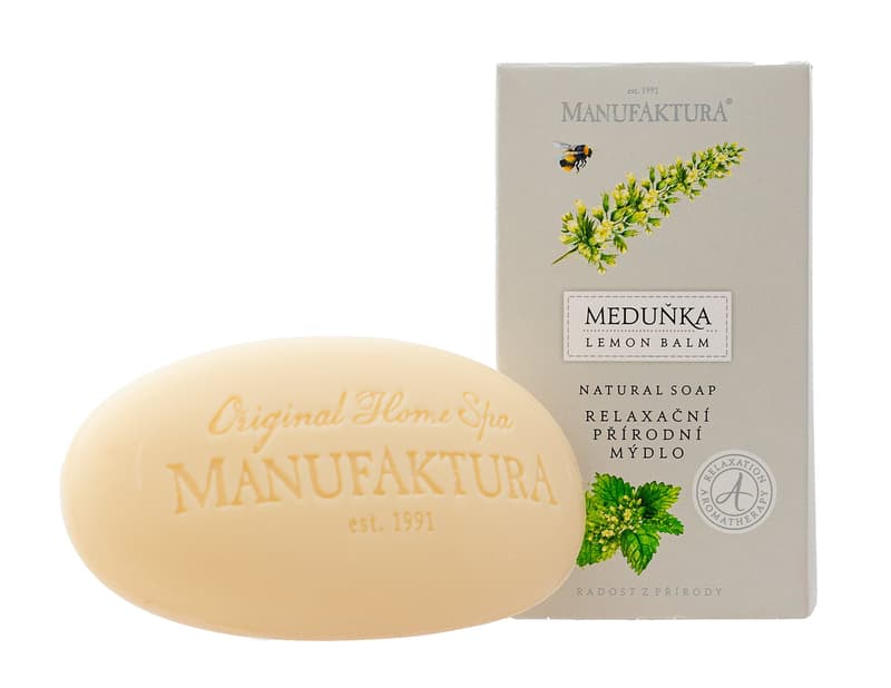 Manufaktura Natural solid hand and body soap Lemon balm
