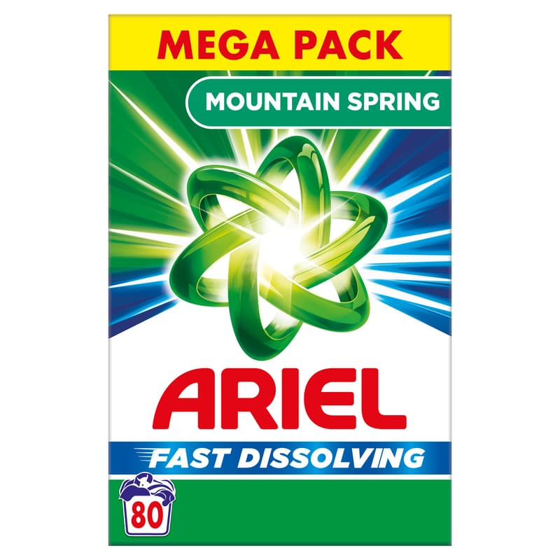 Ariel Mountain Spring washing powder (4,4 kg)