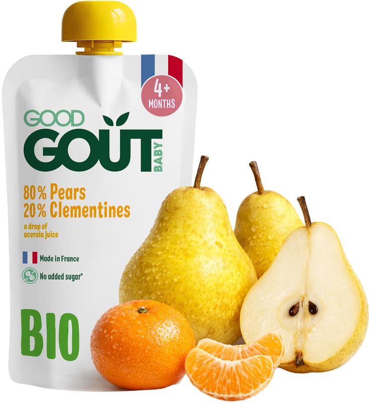 Good Gout BIO Kapsička hruška s klementinkou