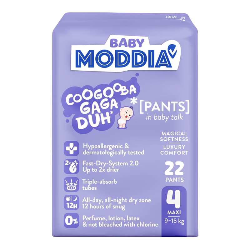 Moddia BABY Diaper Pants 4 Maxi (9-15 kg)