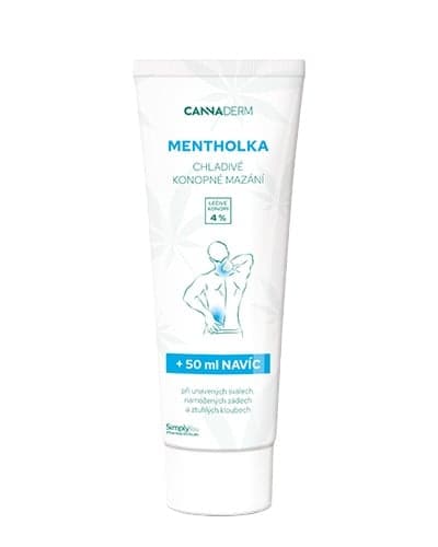 Cannaderm Mentholka cooling hemp ointment 250 ml